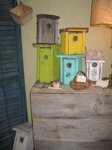 Gibson Mill birdhouses