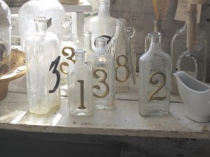 The Depot at Gibson Mill numbered jars