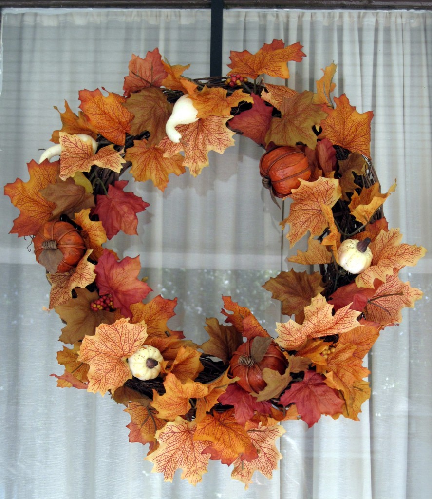 Design Carolina's own fall wreath