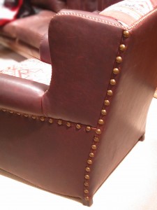 Wesley Adams leather chair