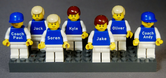 Personalized Lego figures