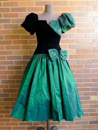 This is not my actual prom dress but it is similar enough to play my prom dress in a TV re-enactment.