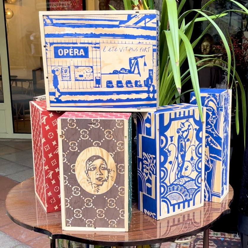 painted boxes